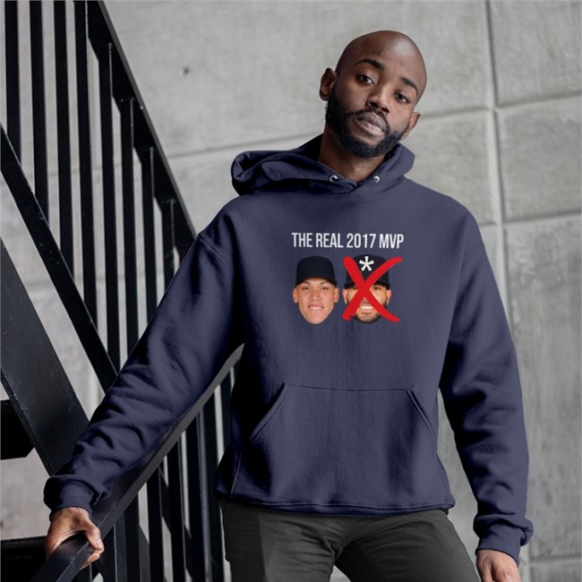 Desireeloyola The real 2017 MVP Aaron Judge not Altuve Hoodie