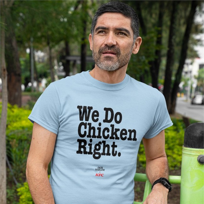 We Do Chicken Right Hoodie We Do Chicken Right KFC Hooded Sweatshirt Jack Harlow Merch