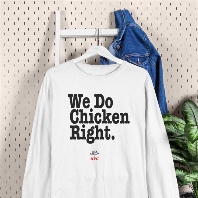 Jack Harlow Merch We Do Chicken Right KFC Tee