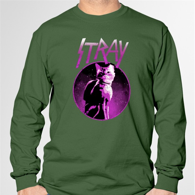 Neon Cat T Shirt