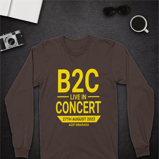 B2c Live In Concert 27 Th August 2022 Agip Mbarara Shirts