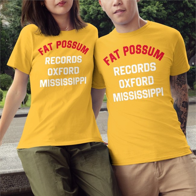 Fat Possum Records Oxford Mississippi Shirt Black