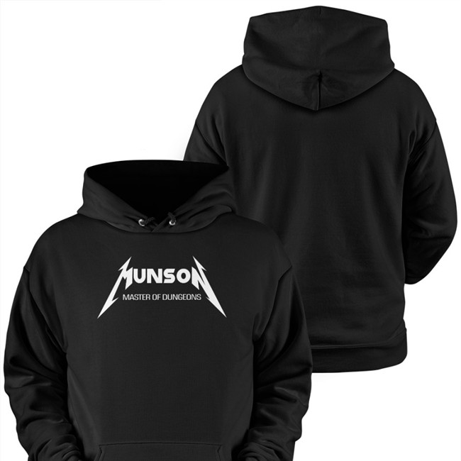 Munson Master Of Dungeons T Shirt Black Eddie Munson Thinkchrissy
