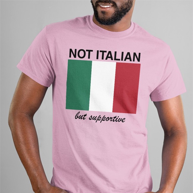 Vivian Le Shithead Steve Merch Not Italian But Supportive T Shirt