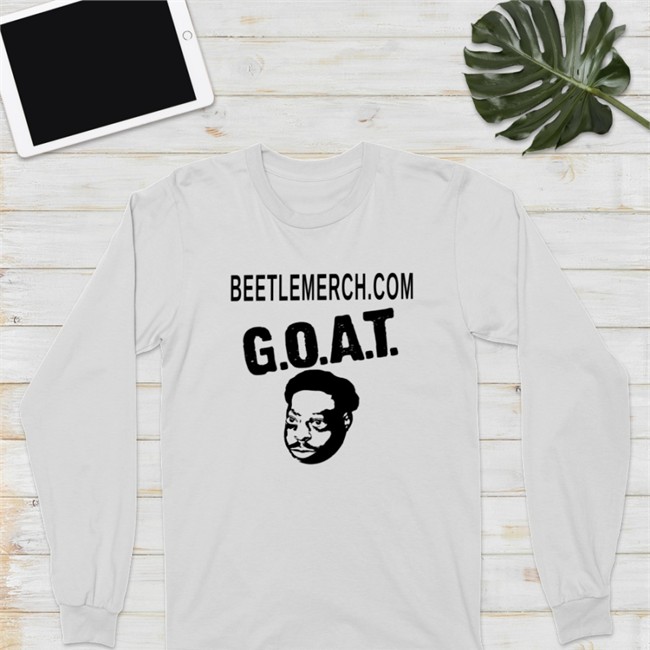 Beetlejuice Green Beetlemerch.com GOAT Simply The G.O.A.T. Shirt White