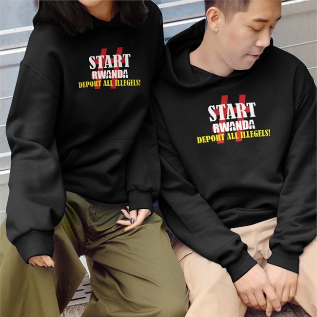 Active Patriot Start Rwanda Deport All Illegels Tee