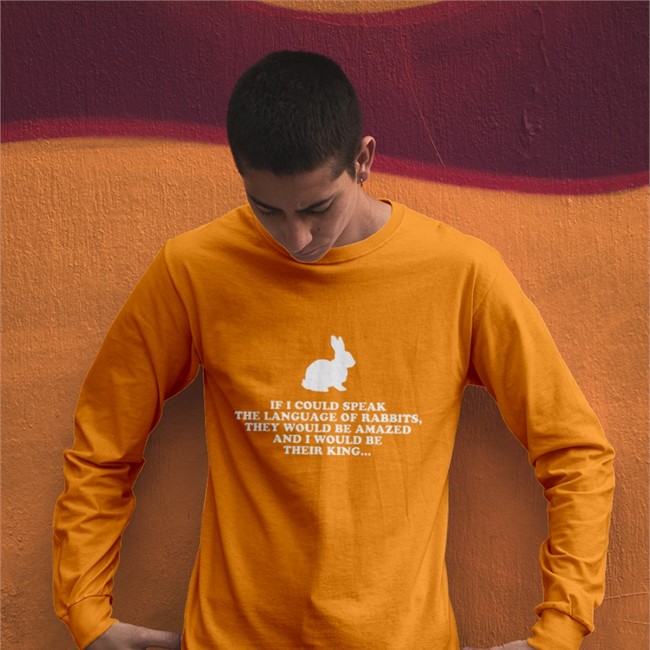 If I Could Speak The Language Of Rabbits T Shirt