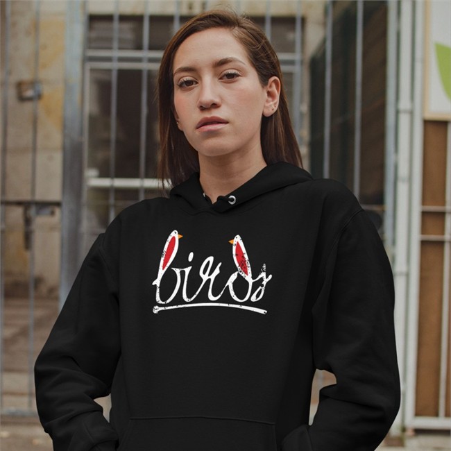 Breakingt Merch Birds Hooded Sweatshirt