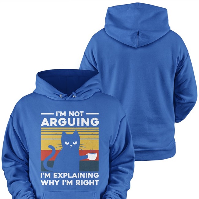 TG22110 I'm Not Arguing Im Explaining Why I'm Right Sweatshirt