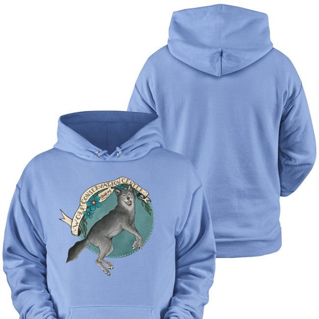 Zephyr Forever Wolf Conservation Center Hoodie