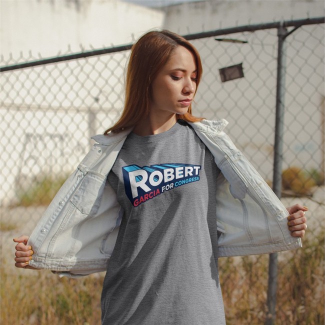 Robert Garcia Merch Robert Garcia For Congress Logo Shirts