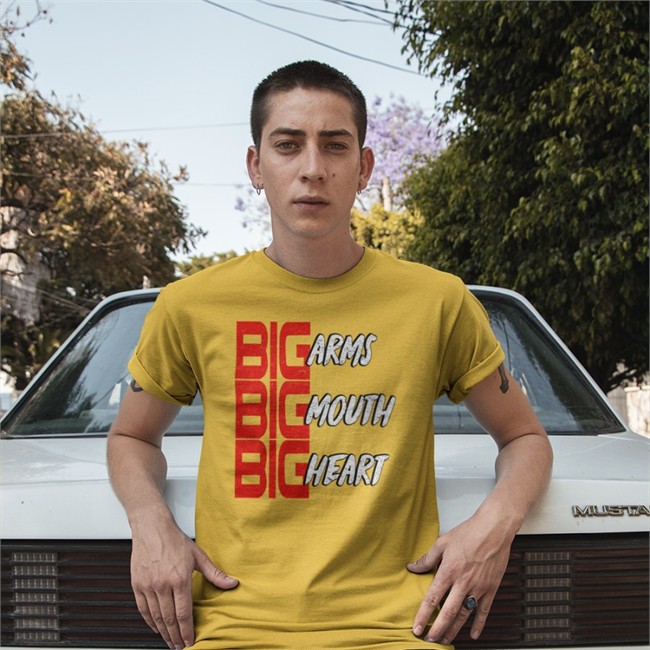 Big Arms Mouth Heart Shirts