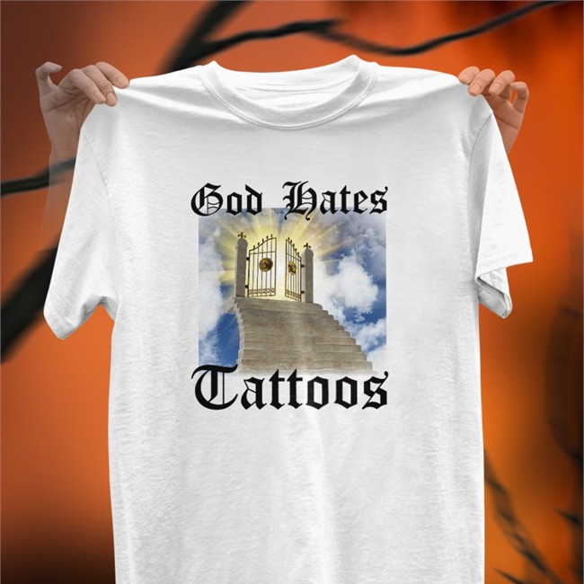 God Hates Tattoos Hoodie