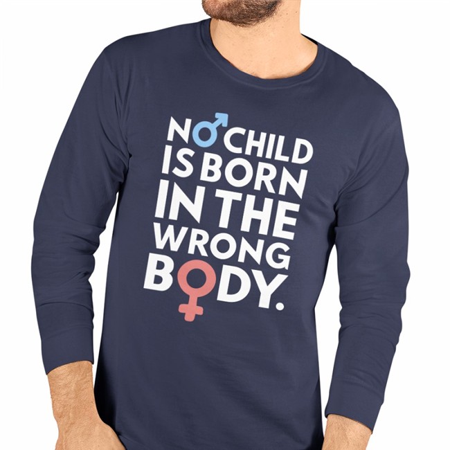 Gays Against Groomers Merch No Child Is Born In The Wrong Body Shirt Againstgrmrs