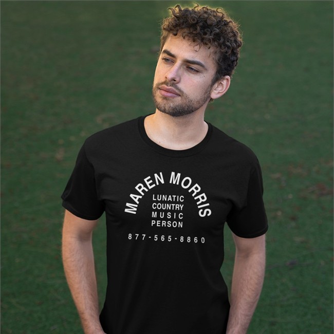 Maren Morris Merch Lunatic Country Music Person Tee Shirt 877-565-8860