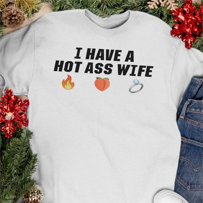 Joey Logano Merch I Have A Hot Ass Wife Shirt