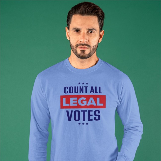 Count All Legal Votes Shirt Trump