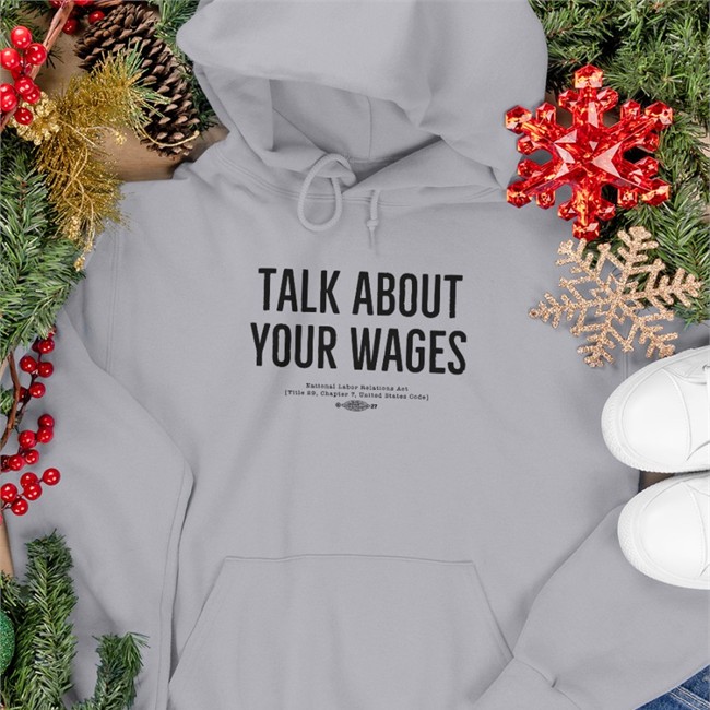 Talk About Your Wages Union Bug Recursion Shirt Jorts And Jean Solidarity Superstore Merch