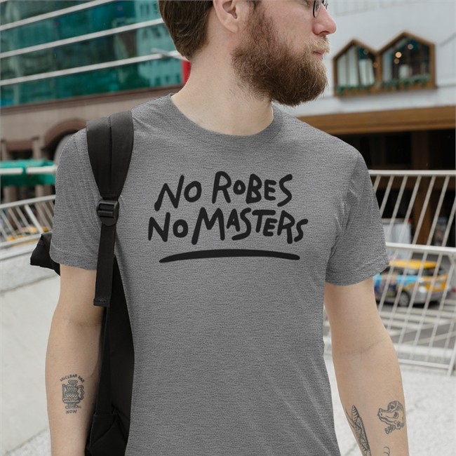 Five Four Pod Shop No Robe No Masters T Shirt 5-4 Podcast