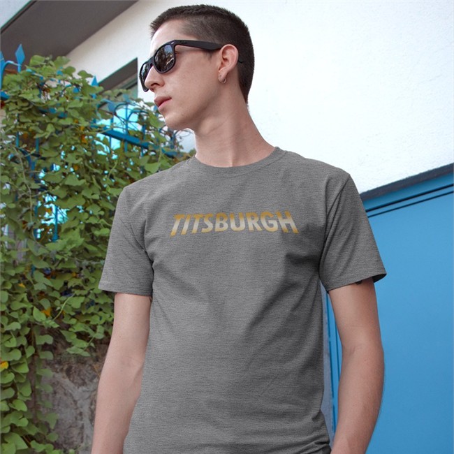 Barstool Sports Black Titsburgh T Shirt