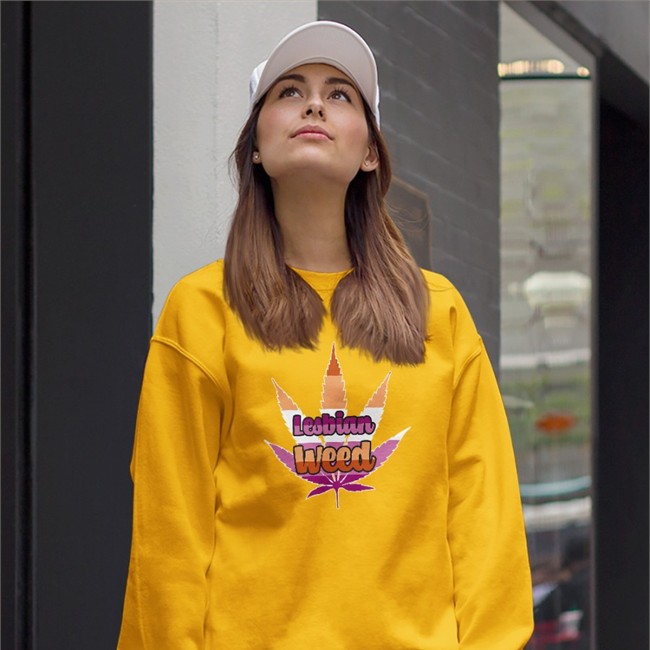 Shirt Bimbo Shop Lesbian Weed Fitted Shirts