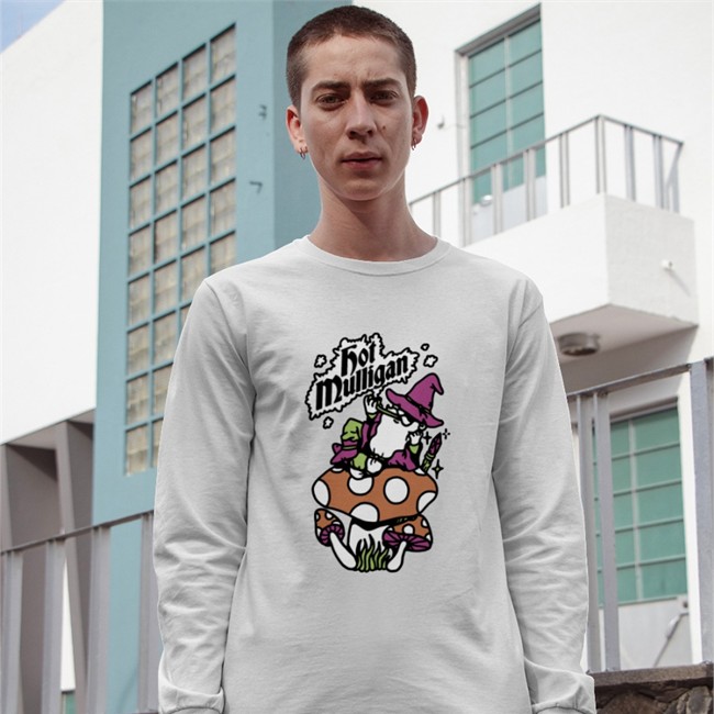 Hot Mulligan Merch Mushroom Wizard T Shirt Hotmulliganband