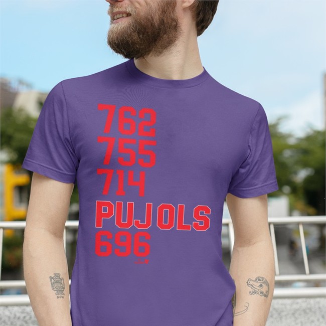 762 755 714 Pujols 696 Hoodie