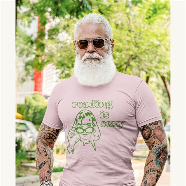 Reading Is Sexy Offical Limited T-Shirt White Rory Thinker Thinkingrory