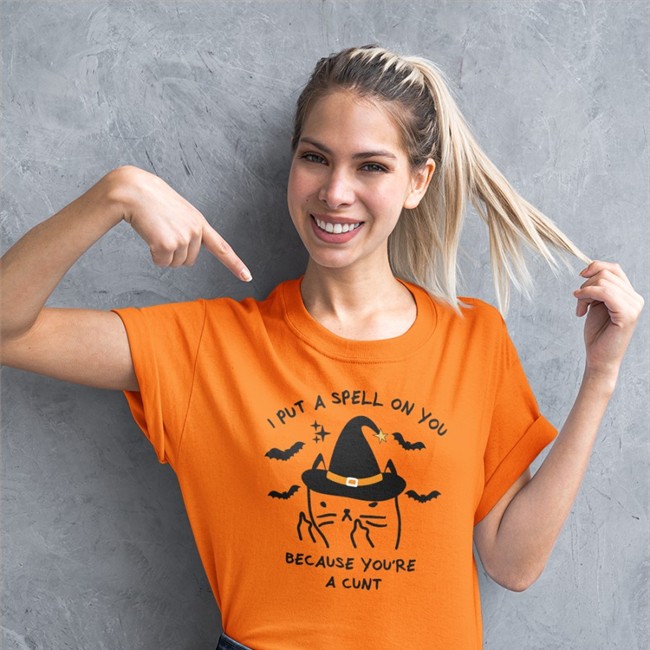 Untamedego I Put A Spell On You Because You're A Cunt Tee