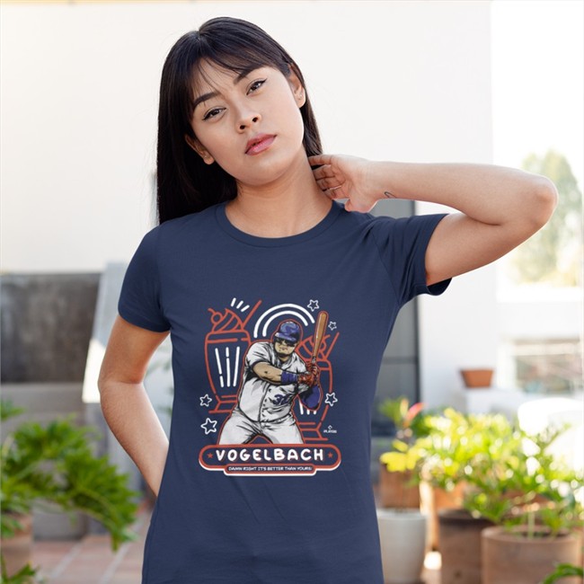 Brandon Nimmo Daniel Vogelbach Offical Limited T-Shirt Royal SNY Mets