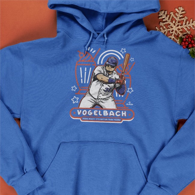 Daniel Vogelbach New York M Milkshake WHT Hoodie