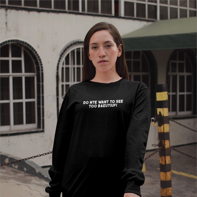Poorly Translated Shirts Do Nte Want To See Too Baeutiufi T-Shirt Translatedtees