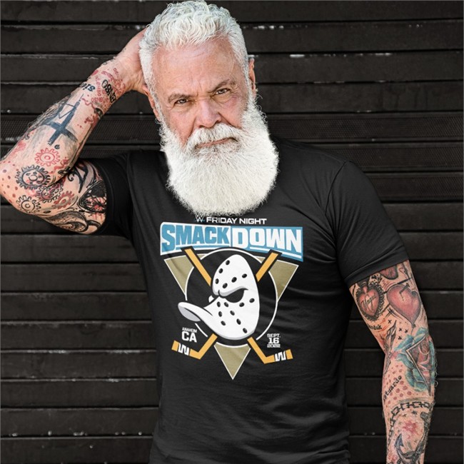 WWE Friday Night Anaheim Ducks Smack Down Hoodies