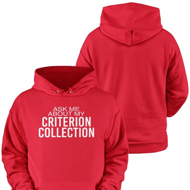 Ask Me About My Criterion Collection Tee Shirt The Criterion Collection Ask Me About My Criterion Collection Shirts The Criterion Collection