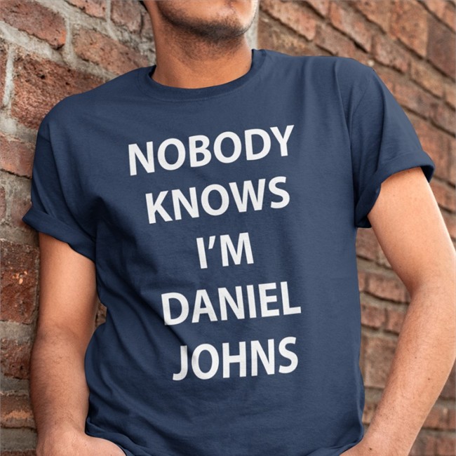 Black Daniel Johns Nobody Knows I'm Daniel Johns Tank Top Nobody Knows I'm Daniel Johns Hooded Sweatshirt