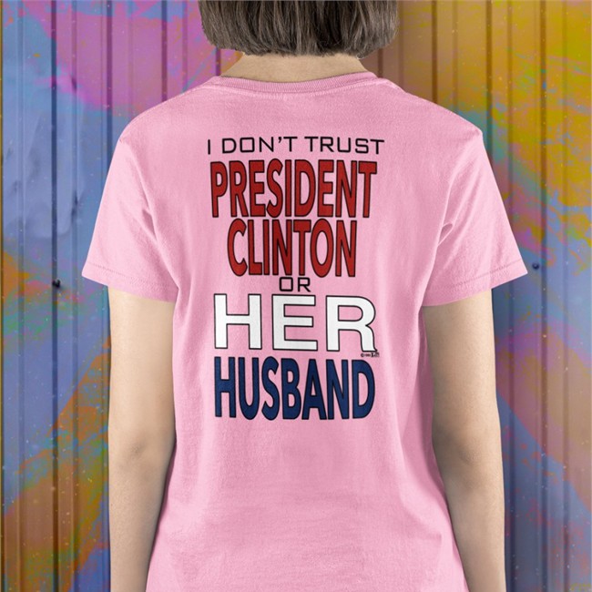 Dr Timeline I Dont' Trust President Clinton Or Her Husband Hoodie Garbage Ape I Dont' Trust President Clinton Or Her Husband TShirt Dr Timeline Garbage Ape