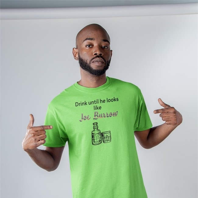 Drink Until He Looks Like Joe Burrow Tank Top bengaljims BTR White