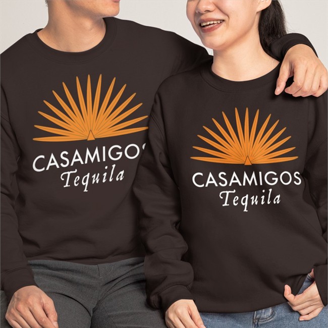 George Clooney Casamigos Tequila Long Sleeve Tee Black Chuck Vodegah