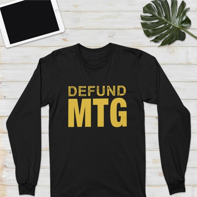 Iamgabesanchez Store Defund Mtg Tee Gabe Sanchez Marcus Flowers