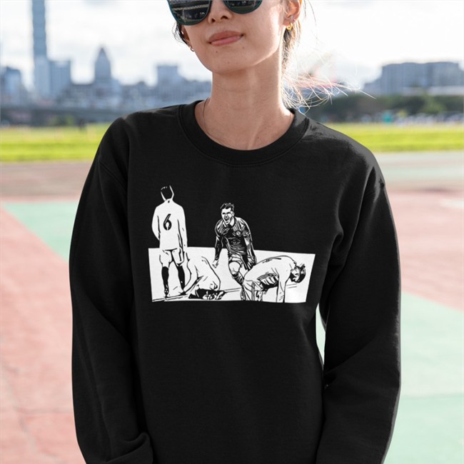 The Byline Store The Madrid Dagger Zip Up Hooded Sweatshirt Alex Goldberg