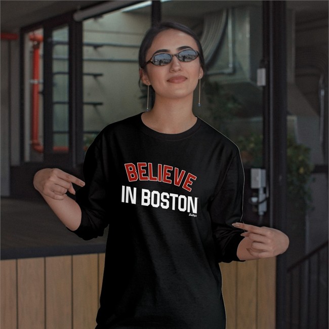 Believe In Boston Hoodie
