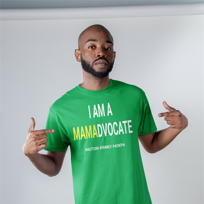 Iama Mamadvocate Autism Family Aokph T Shirt