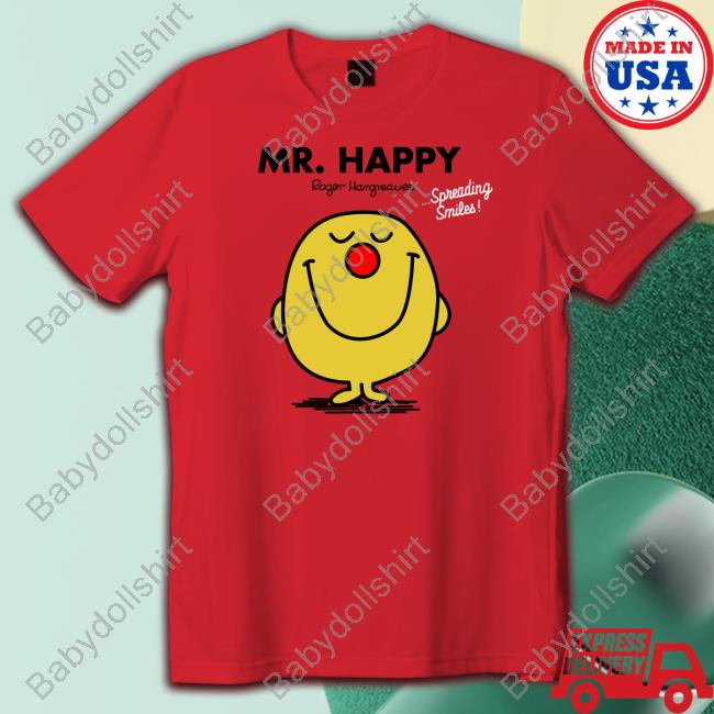 Mr. Happy Tee Comic ReLief