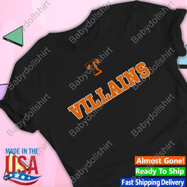 Custom Ink Merch Villains Long Sleeve Tee