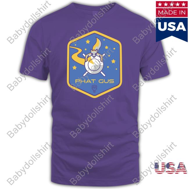Phat Gus Mission Patch Shirt Mark Rober Store Hooded Sweatshirt