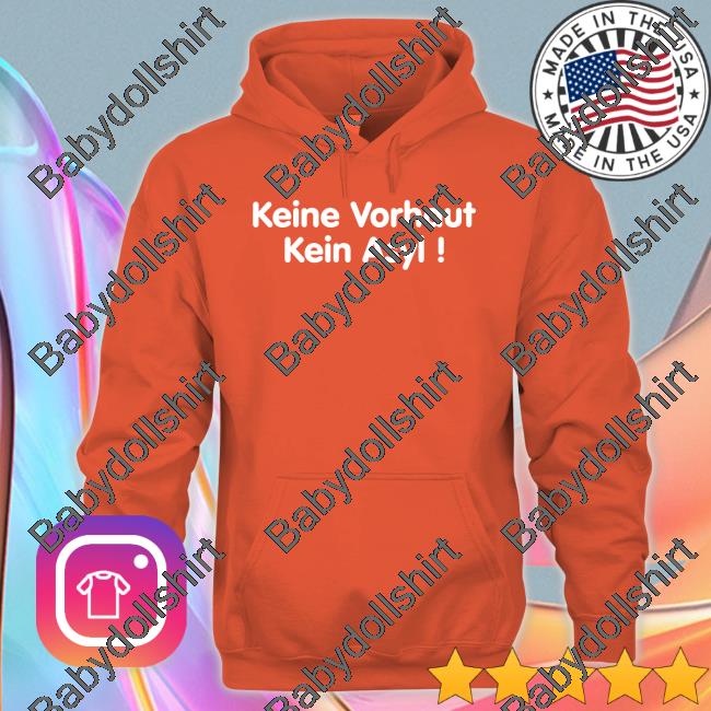 Official Keine Vorhaut Kein Asyl Long Sleeve Tee Shirt