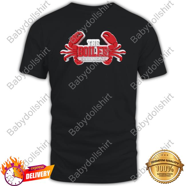 Official The Boiler Seafood & Crab Boil T Shirt