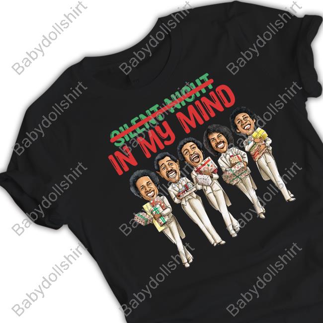 Dr Kanisha L Hall Silent Night In My Mind Christmas T Shirt Drkanisha