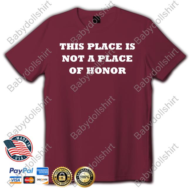 This Place Is Not A Place Of Honor Hoodie Yoby Rygel_Spkb
