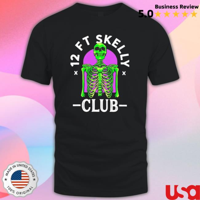Official 12Ft Skelly Club Skeleton Shirts